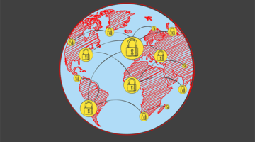information security globe