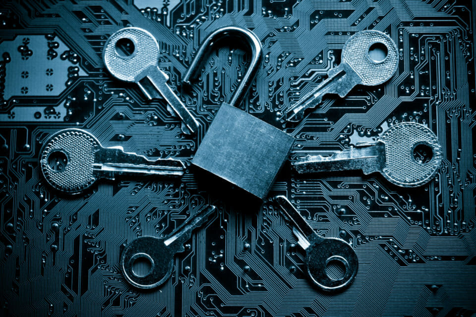 Computer security breach